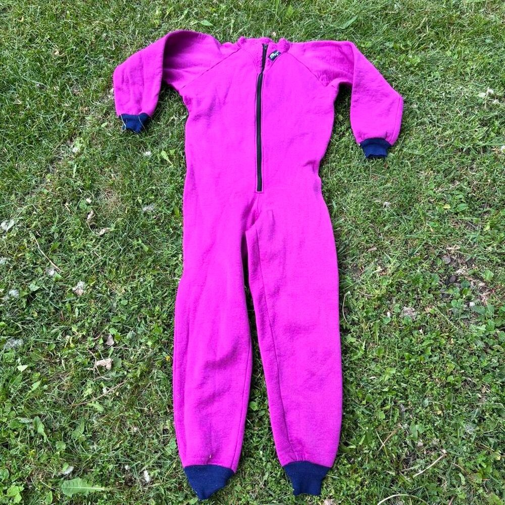 Vintage Purple Colorado Kayak Supply Stohlquist One Piece Drysuit Liner Large
